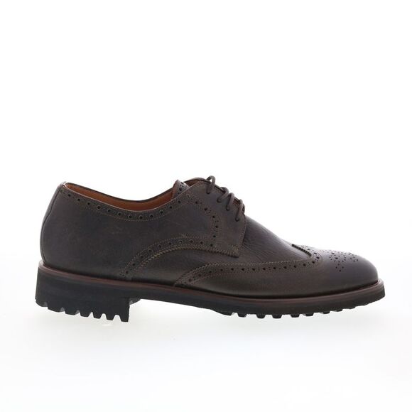 Di Bianco Mens GBF400 Brown Shoes (NWT) - Picture 1 of 7